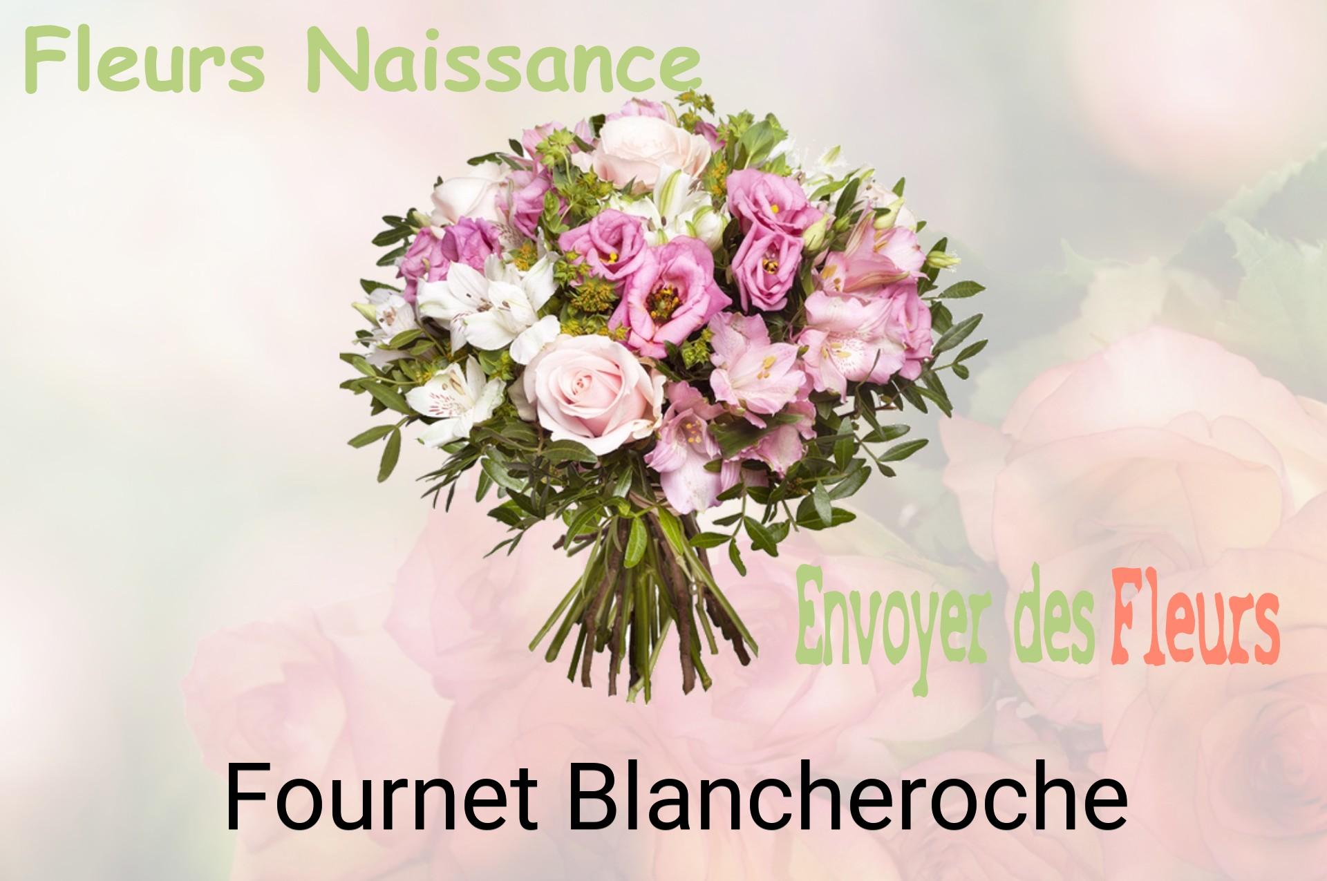 Bouquet de fleurs de naissance livré à Fournet-Blancheroche