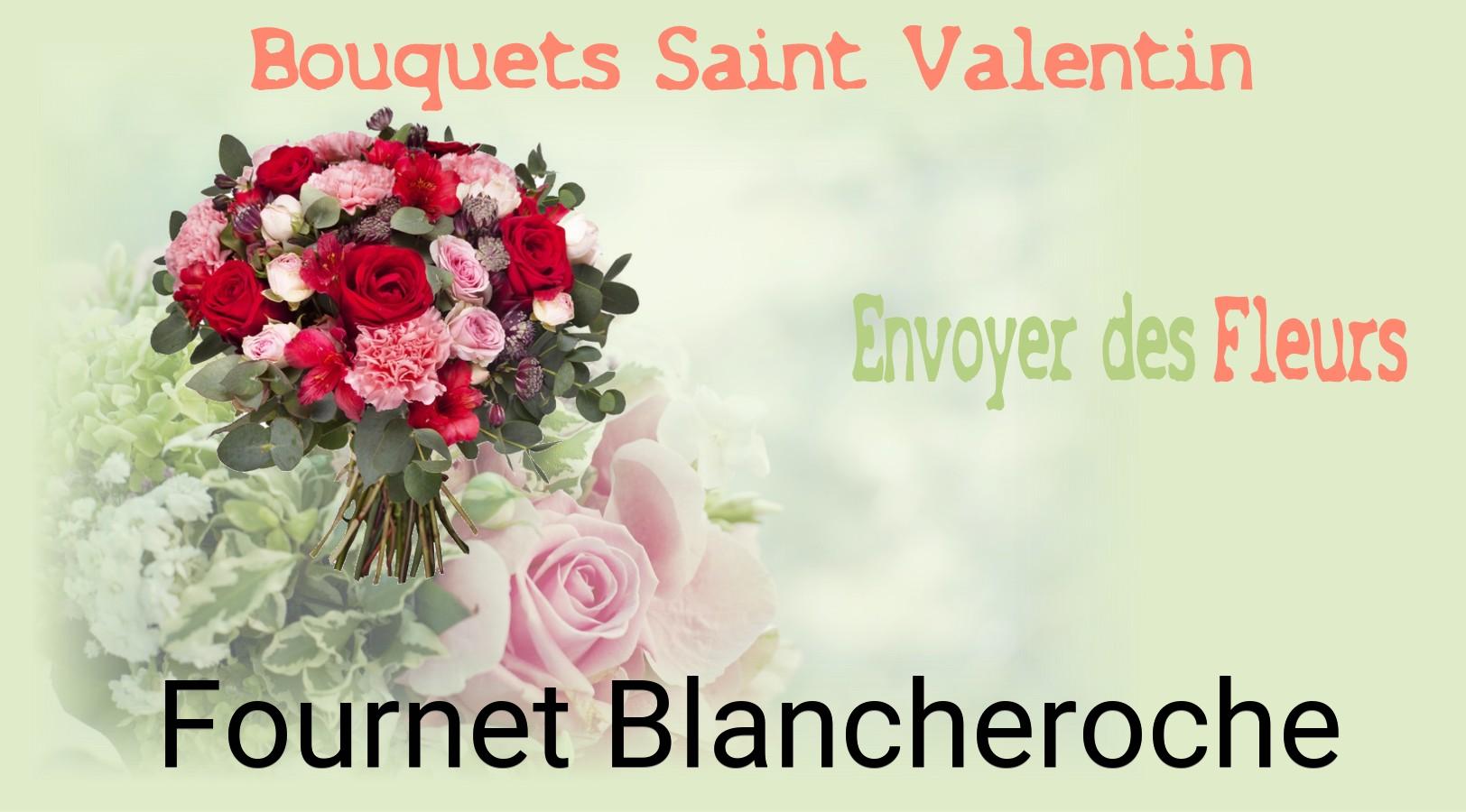 Roses de Saint-Valentin livrées à Fournet-Blancheroche
